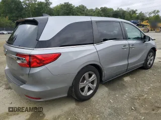 2018 Honda Odyssey EX-L z VIN 5FNRL6H73JB095501, wystawiony jako Copart lot #71940884 z przebiegiem 81 319 mil mil oraz Szkoda całkowita • Salvage title. Historia ofert i sprzedaży dostępna na DreamBid. Obrazek 3.