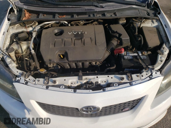 2009 Toyota Corolla with VIN 2T1BU40E49C154553, listed as a Copart auction lot 42830395 with 132,647 mi miles and Salvage Title. Bid and sale history available at carsss.com. Image 12.