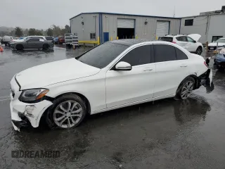 2016 Mercedes-Benz C 300 Luxury with VIN 55SWF4KB5GU109093, listed as a Copart auction lot 48825165 with 78,322 mi miles and Salvage Title. Bid and sale history available at carsss.com. Image 1.