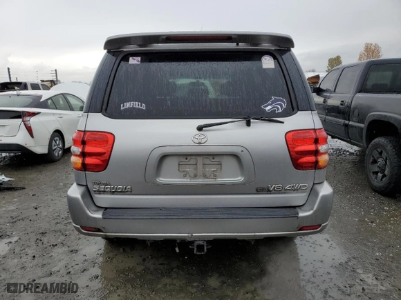 2002 Toyota Sequoia Limited with VIN 5TDBT48A92S099745, listed as a Copart auction lot 44984995 with 272,132 mi miles and Salvage Title. Bid and sale history available at carsss.com. Image 6.