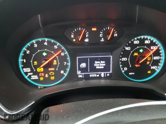 2023 Chevrolet Equinox LS with VIN 3GNAX5EG3PL259279, listed as a Copart auction lot 78233414 with 57,372 mi miles and Salvage title. Bid and sale history available at DreamBid. Image 9.