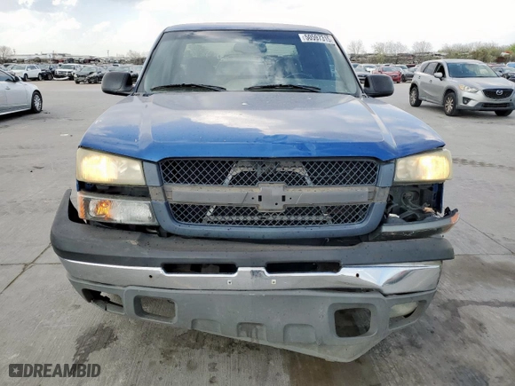2004 Chevrolet Silverado 1500 with VIN 2GCEC19V241388182, listed as a Copart auction lot 50597315 with 184,273 mi miles and Salvage Title. Bid and sale history available at carsss.com. Image 5.