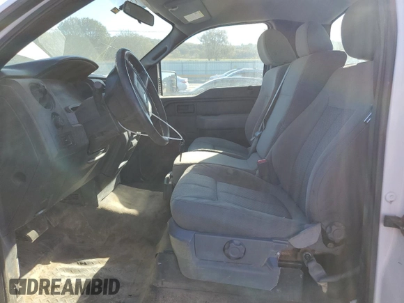2012 Ford F-150 XL with VIN 1FTMF1CF5CFB44263, listed as a Copart auction lot 75980354 with 124,115 mi miles and Salvage Title. Bid and sale history available at carsss.com. Image 7.