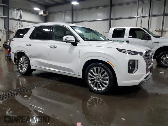 2020 Hyundai Palisade Limited z VIN KM8R5DHE5LU084809, wystawiony jako Copart lot #54953645 z przebiegiem 62 062 mil mil oraz Szkoda całkowita • Salvage title. Historia ofert i sprzedaży dostępna na DreamBid. Obrazek 4.