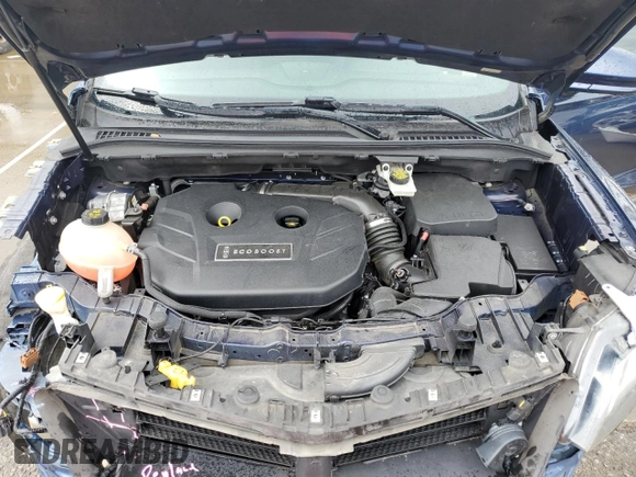 2017 Lincoln MKC Premiere with VIN 5LMCJ1D95HUL24437, listed as a Copart auction lot 55657245 with 90,264 mi miles and Salvage title. Bid and sale history available at DreamBid. Image 12.