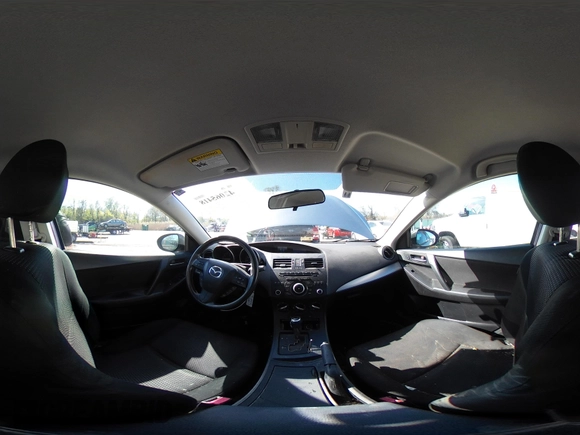 2013 Mazda Mazda3 i Sport with VIN JM1BL1U82D1709356, listed as a IAAI auction lot 42065418 with 122,622 mi miles. Bid and sale history available at carsss.com. Image 19.
