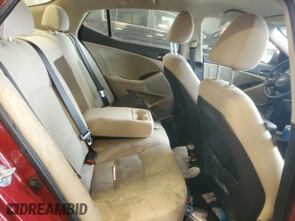 2015 Kia Optima LX with VIN 5XXGM4A72FG515417, listed as a Copart auction lot 59736425 with 96,281 mi miles and Non repairable. Bid and sale history available at DreamBid. Image 10.