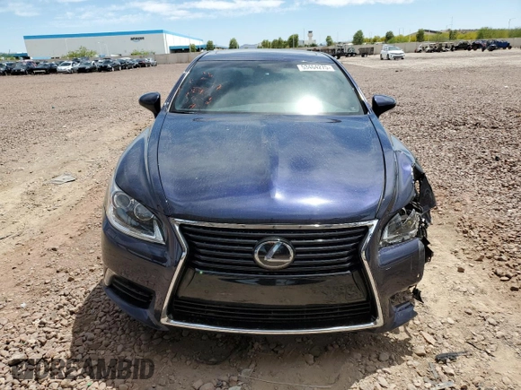 2017 Lexus LS with VIN JTHBL5EF7H5145429, listed as a Copart auction lot 53464275 with 101,142 mi miles and Salvage Title. Bid and sale history available at carsss.com. Image 5.