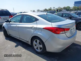 2012 Hyundai Elantra Limited with VIN KMHDH4AE0CU285772, listed as a IAAI auction lot 42303878 with Not provided miles and . Bid and sale history available at DreamBid. Image 3.