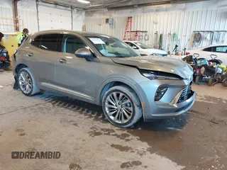 2024 Buick Envision Avenir with VIN LRBFZSE42RD072328, listed as a IAAI auction lot 41631418 with 635 mi miles. Bid and sale history available at carsss.com. Image 1.