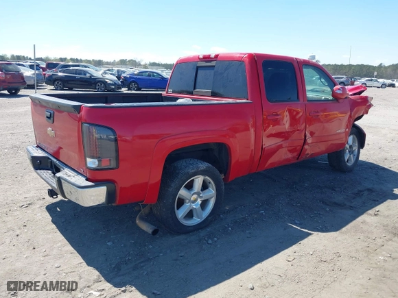 2007 Chevrolet Silverado 1500 LTZ with VIN 2GCFK13Y671561457, listed as a IAAI auction lot 40829294 with 168,186 mi miles. Bid and sale history available at carsss.com. Image 4.