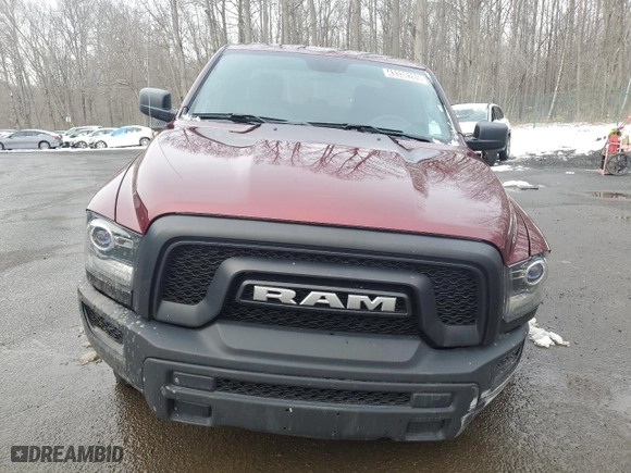 2024 Ram 1500 Classic Warlock with VIN 1C6RR7LG2RS149355, listed as a Copart auction lot 43338285 with 23,975 mi miles and Clean Title. Bid and sale history available at carsss.com. Image 5.