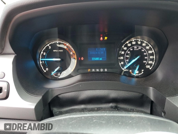 2021 Ford Ranger XL with VIN 1FTER4FH2MLD30422, listed as a Copart auction lot 50845665 with 22,480 mi miles and Salvage title. Bid and sale history available at DreamBid. Image 9.