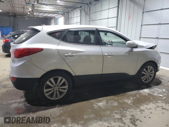 2010 Hyundai Tucson GLS with VIN KM8JU3AC7AU102873, listed as a Copart auction lot 54472385 with 108,853 mi miles and Non Repairable. Bid and sale history available at DreamBid. Image 3.