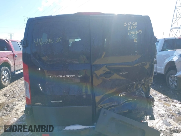 2016 Ford Transit Passenger XL с VIN 1FMZK1YG6GKB30903, выставлен на аукционе IAAI как лот 41639035 с пробегом 165 200 миль миль и . История ставок и продаж доступна на DreamBid. Изображение 16.
