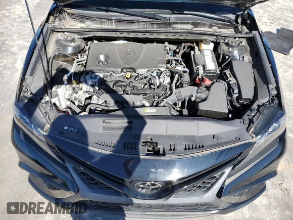 2021 Toyota Camry SE Nightshade with VIN 4T1G11AK6MU583802, listed as a Copart auction lot 79414024 with 6,827 mi miles and Salvage Title. Bid and sale history available at DreamBid. Image 11.