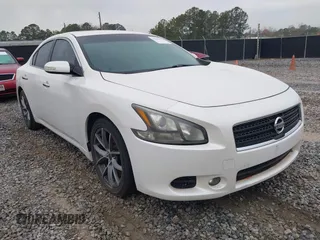 2011 Nissan Maxima 3.5 SV with VIN 1N4AA5APXBC807983, listed as a IAAI auction lot 41792799 with 140,074 mi miles. Bid and sale history available at carsss.com. Image 1.