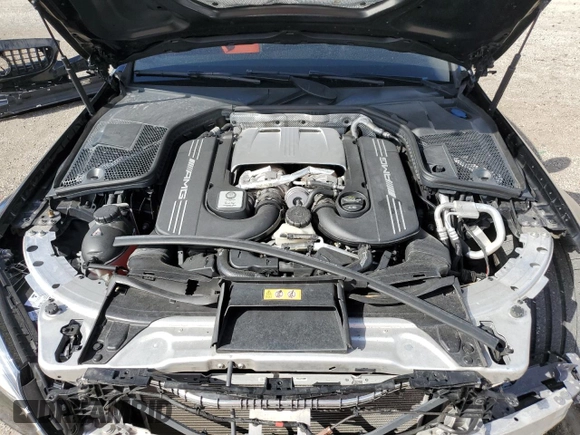 2020 Mercedes-Benz C 63 S AMG z VIN WDDWJ8HB7LF944073, wystawiony jako Copart lot #78708394 z przebiegiem 44 495 mil mil oraz Szkoda całkowita • Salvage title. Historia ofert i sprzedaży dostępna na DreamBid. Obrazek 11.