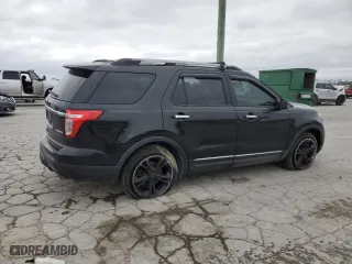 2015 Ford Explorer Limited with VIN 1FM5K7F87FGA15340, listed as a Copart auction lot 48040445 with 255,836 mi miles and Salvage Title. Bid and sale history available at carsss.com. Image 3.