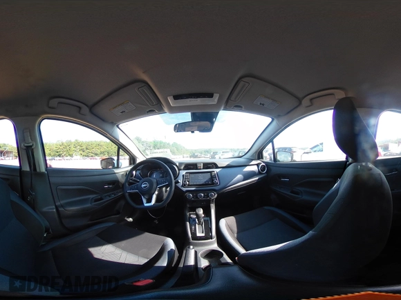 2023 Nissan Versa SV with VIN 3N1CN8EVXPL853622, listed as a IAAI auction lot 42863888 with 52,084 mi miles and . Bid and sale history available at DreamBid. Image 18.