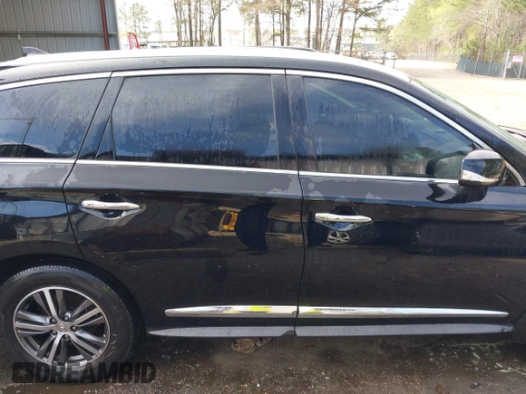2019 Infiniti QX60 PURE with VIN 5N1DL0MM4KC554662, listed as a IAAI auction lot 41851642 with 166,390 mi miles. Bid and sale history available at carsss.com. Image 13.