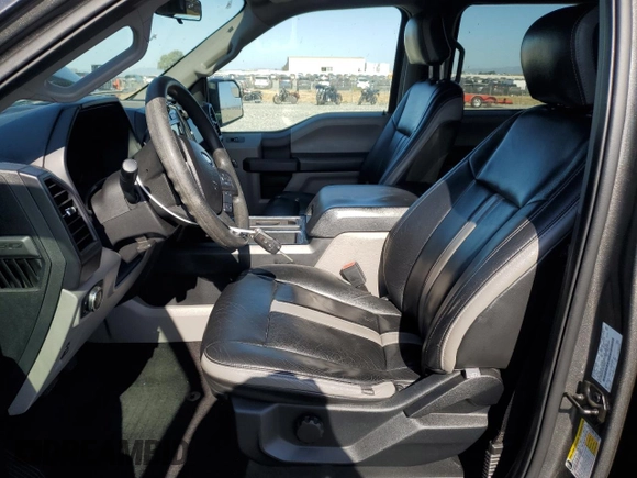 2018 Ford F-150 XL with VIN 1FTEW1CPXJKC26636, listed as a Copart auction lot 61426755 with 47,137 mi miles and Salvage title. Bid and sale history available at DreamBid. Image 7.