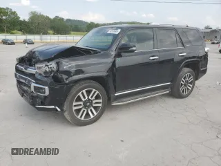 2021 Toyota 4Runner Limited with VIN JTEKU5JR0M5946806, listed as a Copart auction lot 59558695 with 35,735 mi miles and Salvage title. Bid and sale history available at DreamBid. Image 1.