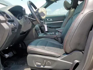 2018 Ford Explorer Sport with VIN 1FM5K8GT7JGB54689, listed as a Copart auction lot 59528925 with 53,018 mi miles and Salvage title. Bid and sale history available at DreamBid. Image 7.