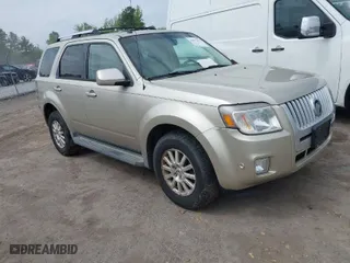 2010 Mercury Mariner Premier with VIN 4M2CN9HG5AKJ11065, listed as a IAAI auction lot 42092464 with 216,620 mi miles. Bid and sale history available at carsss.com. Image 1.