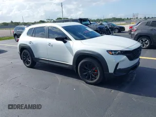2024 Mazda CX-50 S Preferred with VIN 7MMVABBM2RN199504, listed as a IAAI auction lot 42342478 with 12,280 mi miles and . Bid and sale history available at DreamBid. Image 1.