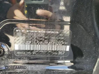 2018 Mitsubishi Outlander SE with VIN JA4AP3AW8JU017962, listed as a Copart auction lot 53036715 with Not provided miles and Salvage title. Bid and sale history available at DreamBid. Image 15.