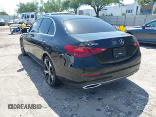 2023 Mercedes-Benz C 300 with VIN W1KAF4GB3PR134336, listed as a IAAI auction lot 42011045 with 13,460 mi miles and . Bid and sale history available at DreamBid. Image 3.