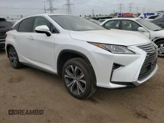 2018 Lexus RX 350 with VIN 2T2BZMCA0JC142572, listed as a Copart auction lot 56173905 with 68,432 mi miles and Salvage title. Bid and sale history available at DreamBid. Image 4.