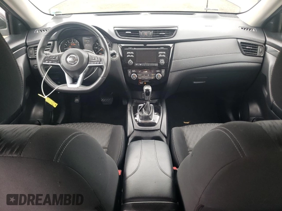 2017 Nissan Rogue SV with VIN KNMAT2MV4HP616669, listed as a Copart auction lot 62402375 with 60,196 mi miles and Salvage title. Bid and sale history available at DreamBid. Image 8.