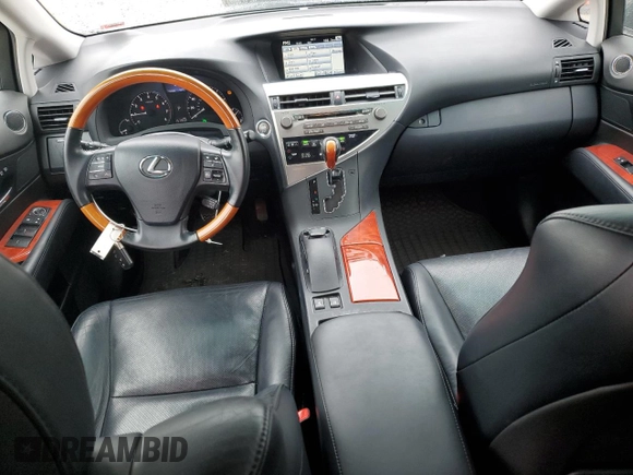 2012 Lexus RX 350 with VIN 2T2BK1BA7CC134072, listed as a Copart auction lot 58743945 with 157,958 mi miles and Salvage title. Bid and sale history available at DreamBid. Image 8.
