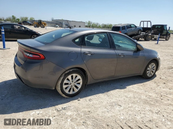 2014 Dodge Dart Aero with VIN 1C3CDFDH7ED860101, listed as a Copart auction lot 50449515 with 143,025 mi miles and Clean Title. Bid and sale history available at carsss.com. Image 3.