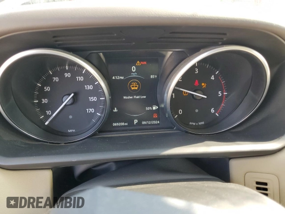 2017 Land Rover Range Rover Sport SE with VIN SALWG2FK3HA128063, listed as a Copart auction lot 71651514 with 69,208 mi miles and Salvage Title. Bid and sale history available at carsss.com. Image 9.