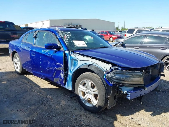 2021 Dodge Charger SXT with VIN 2C3CDXBG7MH511165, listed as a IAAI auction lot 41975487 with 65,947 mi miles. Bid and sale history available at carsss.com. Image 1.