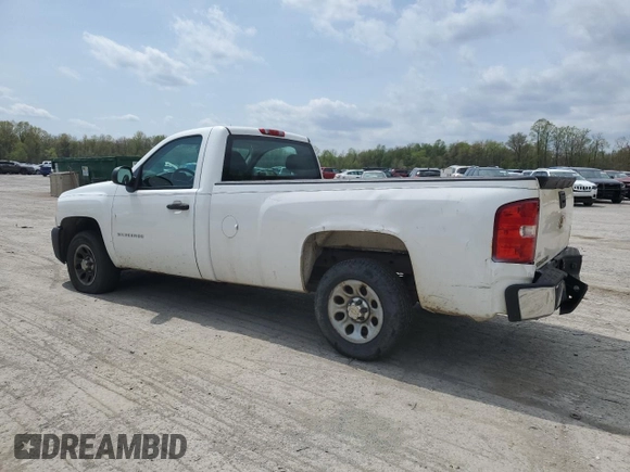 2010 Chevrolet Silverado 1500 Work Truck with VIN 1GCPCPEX7AZ178294, listed as a Copart auction lot 55066435 with 182,596 mi miles and Clean Title. Bid and sale history available at DreamBid. Image 2.
