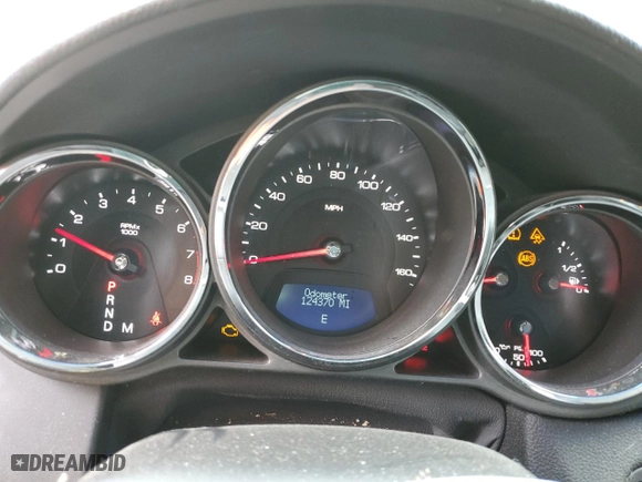 2011 Cadillac CTS Sedan with VIN 1G6DA5EY7B0132575, listed as a Copart auction lot 72469184 with 124,370 mi miles and Salvage Title. Bid and sale history available at carsss.com. Image 9.