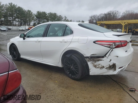 2019 Toyota Camry LE with VIN 4T1B11HK4KU715047, listed as a Copart auction lot 50161415 with 108,958 mi miles and Salvage Title. Bid and sale history available at carsss.com. Image 2.