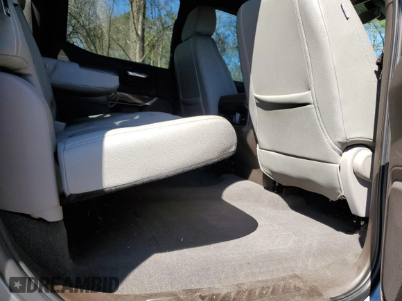 2020 Chevrolet Silverado 1500 RST with VIN 3GCPWDED2LG392351, listed as a Copart auction lot 46181515 with 57,853 mi miles and Salvage Title. Bid and sale history available at DreamBid. Image 10.