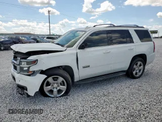 2018 Chevrolet Tahoe LT with VIN 1GNSCBKC6JR219553, listed as a Copart auction lot 57497755 with 131,846 mi miles and Salvage title. Bid and sale history available at DreamBid. Image 1.
