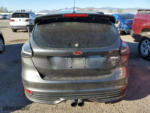 2017 Ford Focus ST with VIN 1FADP3L99HL246117, listed as a Copart auction lot 45668595 with 84,174 mi miles and Salvage Title. Bid and sale history available at carsss.com. Image 6.