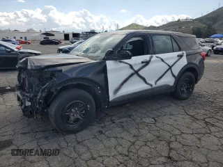 2020 Ford Police Interceptor Utility z VIN 1FM5K8AW9LGB43845, wystawiony jako Copart lot #48149205 z przebiegiem Nie podano mil oraz Tytuł czysty. Historia ofert i sprzedaży dostępna na DreamBid. Obrazek 1.