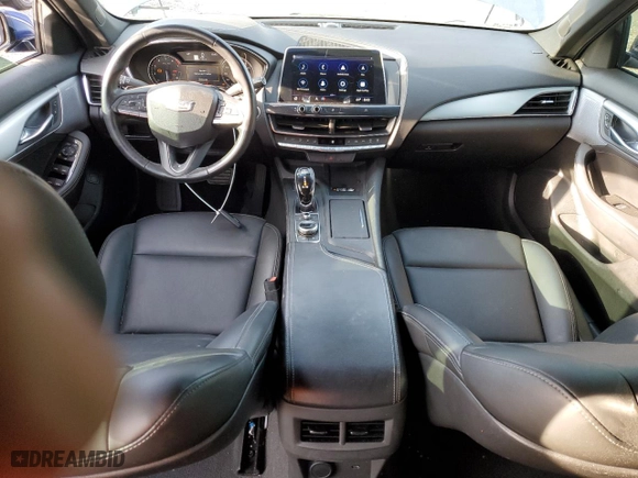 2021 Cadillac CT5 Luxury with VIN 1G6DW5RK6M0114613, listed as a Copart auction lot 42482945 with 55,422 mi miles and Salvage Title. Bid and sale history available at carsss.com. Image 8.