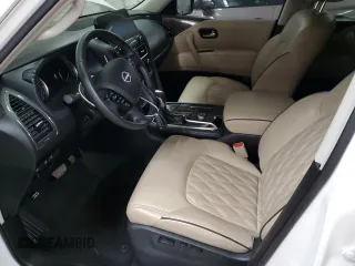 2021 Nissan Armada Platinum with VIN JN8AY2CC7M9148294, listed as a Copart auction lot 70043814 with 48,105 mi miles and Salvage Title. Bid and sale history available at carsss.com. Image 7.