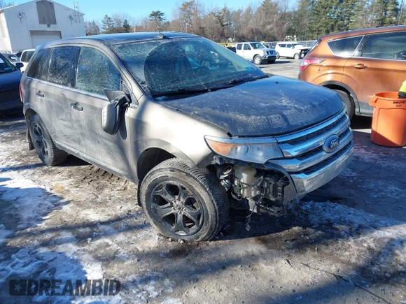 2013 Ford Edge Limited with VIN 2FMDK3KC3DBB48938, listed as a IAAI auction lot 41391857 with 157,835 mi miles. Bid and sale history available at carsss.com. Image 1.