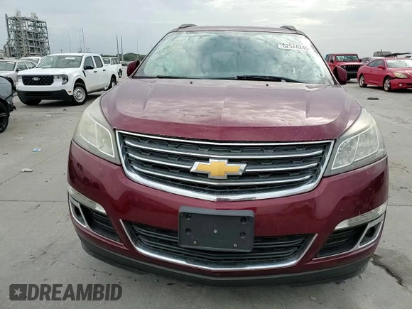 2015 Chevrolet Traverse LT with VIN 1GNKRGKDXFJ237029, listed as a Copart auction lot 62574245 with 148,409 mi miles and Salvage title. Bid and sale history available at DreamBid. Image 13.