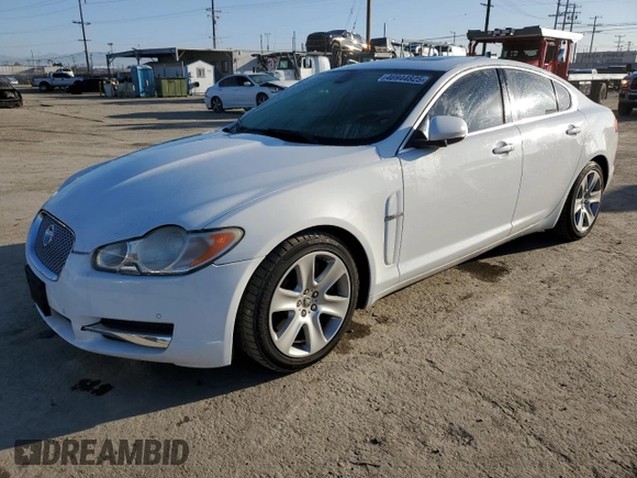 2011 Jaguar XF with VIN SAJWA0FB3BLR92508, listed as a Copart auction lot 46944825 with 104,104 mi miles and Clean Title. Bid and sale history available at carsss.com. Image 1.